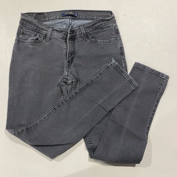 Levi's Vintage 524 Too Superlow Skinny Jeans Black/Grey Size 7 - Picture 3 of 14